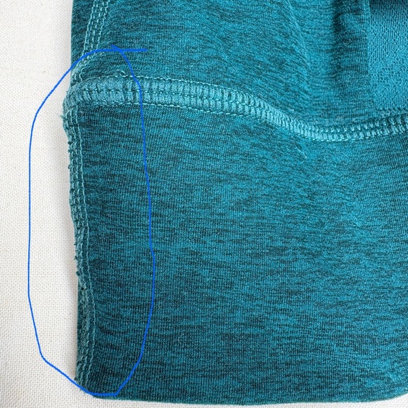 Vuori Longline Elevation Sports Bra Size Small Heathered Green Strappy Back - Picture 7 of 12